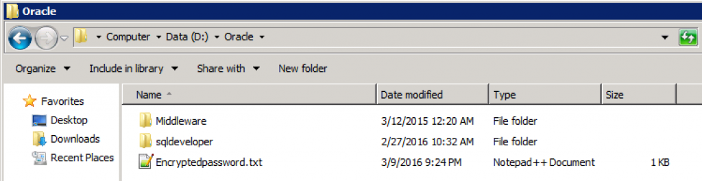 5PasswordEncryption.cmd Here is the text file with the encrypted password